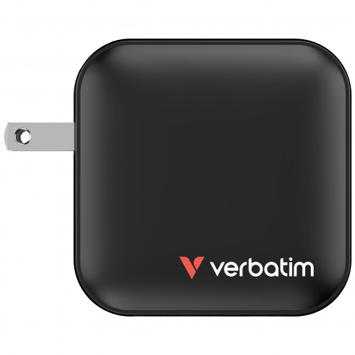 Verbatim Mini GaN Chargeur 100W 3xUSB-C PD, 1xUSB-A QC 3.0 32231 125927-08