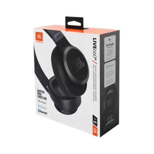 JBL Live 660NC Bluetooth Wireless On-Ear Headphones Black EU DB6990628-09