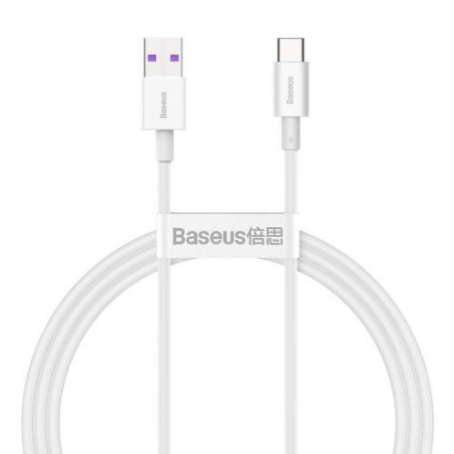 Baseus Type-C Superior series fast charging data cable 66W (11V/6A) 1m White (CATYS-02) DA190195-011