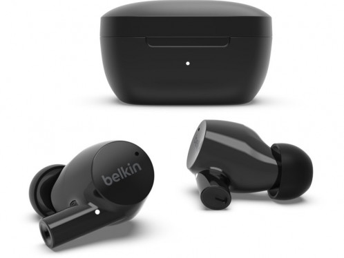 Belkin SoundForm Rise Noir Écouteurs True Wireless avec étui sans fil MICBLK0011-04