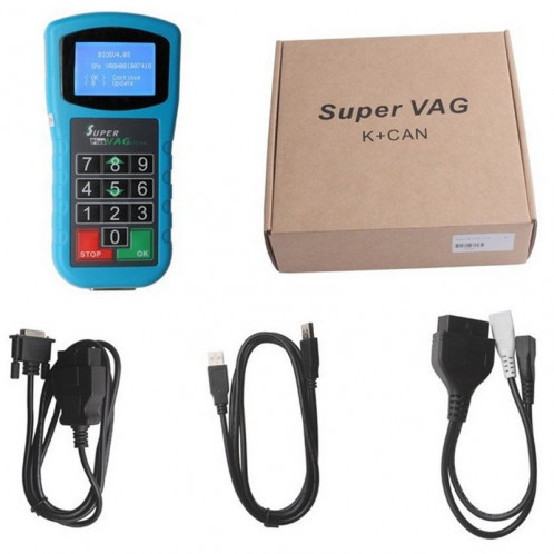Super VAG K + CAN Plus 2.0 Outil de diagnostic de voiture, correction de l'odomètre de support / code de lecture SS1559-06