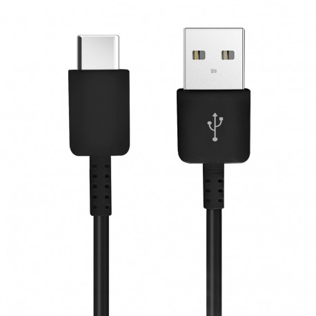 Câble Data Micro USB Type C 1m Noir (Compatible, En Vrac) 304551-01