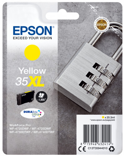 Epson jaune DURABrite Ultra Ink 35 XL T 3594 285994-04