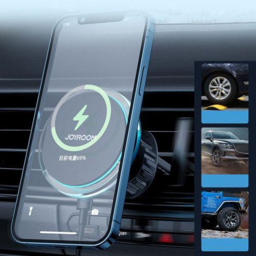 Joyroom Car Mount Wireless Charger MagSafe (Air Outlet Version) 15W, Black (JR-ZS291) DO1378679-017