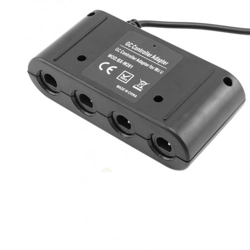 Adaptateur de contrôleur 4 ports GameCube pour Nintendo Wii U SA5909-05