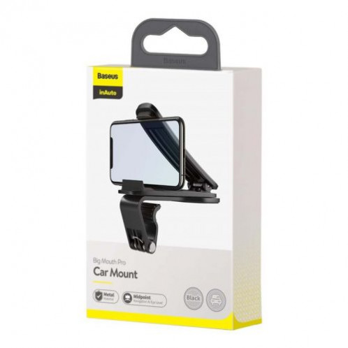 Baseus Car Mount Big Mouth Pro series holder (4,7 6,5 inch) Black (SUDZ-A01) DA52287-017