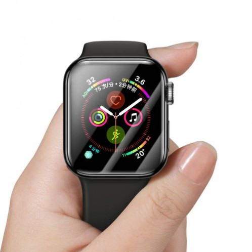 Baseus iWatch 0.2 mm, Full-screen curved T-Glass soft screen protector 44mm, Black (SGAPWA4-H01) DA18940-016