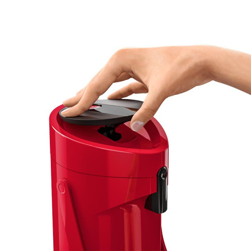 Emsa Ponza Verseuse à pompe 1.9 l, rouge 185861-05