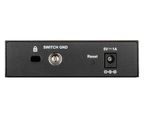 D-Link DGS-1100-05V2/E noir 5-Port Layer2 Gigabit Smart 158869-04