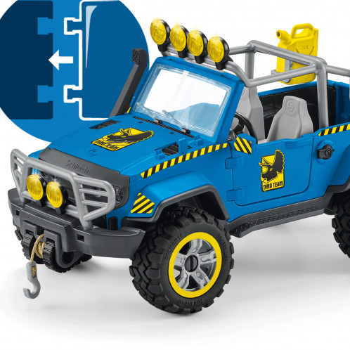 Schleich Dinosaures 41464 Tout-terrain av. avant-poste Di. 533262-015