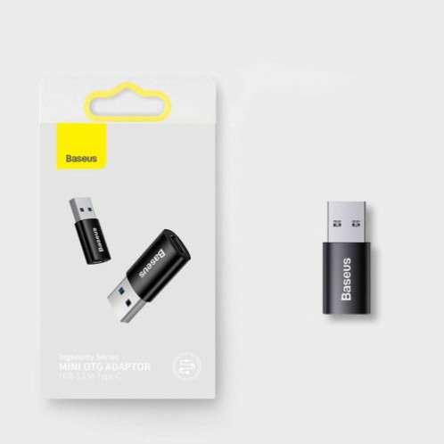 Baseus Converter Ingenuity Series Mini OTG Adaptor USB-A 3.1 Male to Type-C Female Blue (ZJJQ000103) DA302743-016