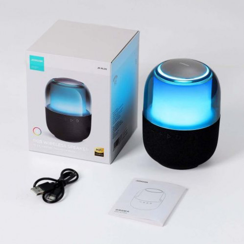 Joyroom Bluetooth Speaker, BT 5.3, RGB light Black (JR-ML05) DO1321384-010