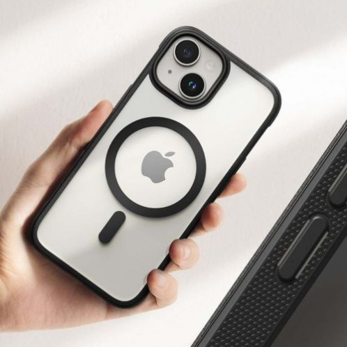 Ringke iPhone 15 Case Fusion Bold Magnetic Clear/ Black DI1081775-011