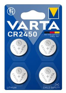 1x4 Varta electronic CR 2450 06450101404 116113-01