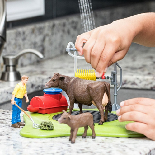 Schleich Vie à la ferme 42529 Station de lavage de vaches 627986-012