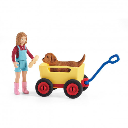 Schleich Vie à la ferme 42543 Excursion en chariot 607301-014