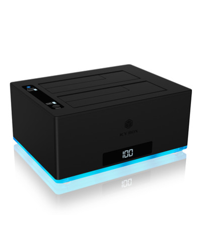 ICY BOX IB-127CL-U3 Station docking & clonage 2 Bay 713855-02