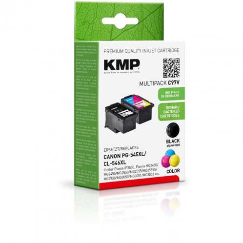 KMP C97V Multipack BK/Color Compat.av.Canon PG-545/CL-546 XL 586287-03