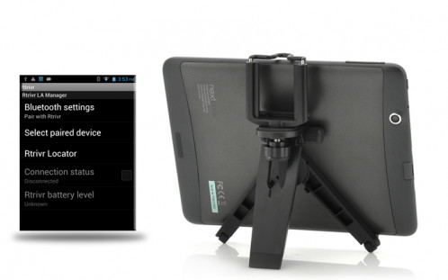 Rtrivr Tripod pour appareil photo Android, Obturateur Bluetooth, Protection anti-perte RTAPAOB01-05