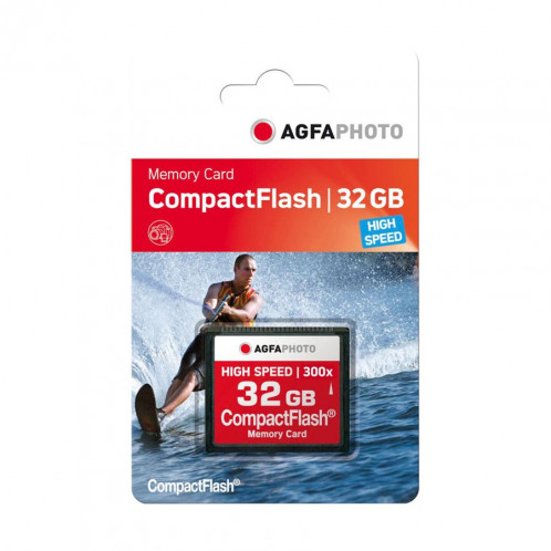 AgfaPhoto Compact Flash 32GB High Speed 300x MLC 368445-02