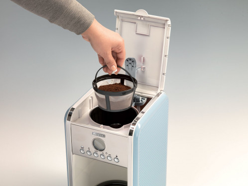 Ariete Vintage Machine à café à filtre, bleu 621329-00
