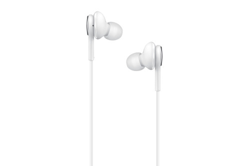 Samsung EO-IC100BWE Écouteur AKG Intra Auriculaire Connecteur Type C, Blanc, Télécommande (Emballage Original) 270062-018