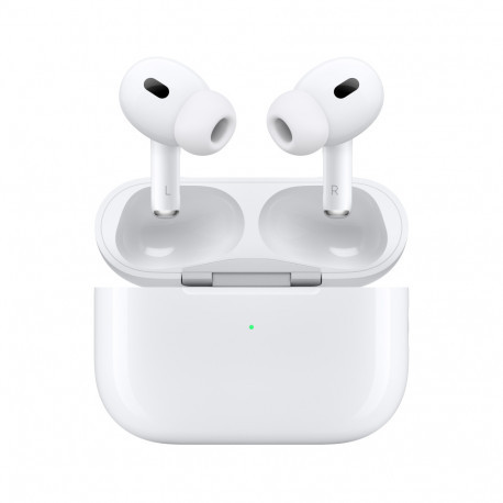 Écouteurs Sans Fil Apple AirPods Pro 2 (Bluetooth Boitier de Charge MagSafe) Blanc MTJV3-01