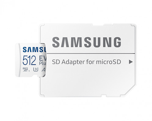 Samsung microSDXC EVO Plus 512GB avec adaptateur MB-MC512KA/EU 724187-08