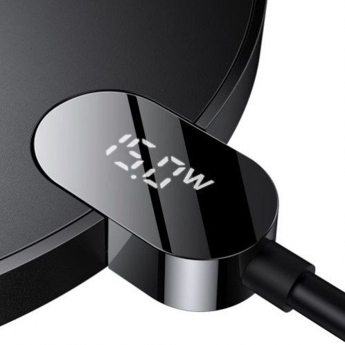 Baseus Wireless Charger Gen 2 Digital LED Display 15W Black (CCED000001) DA991903-017
