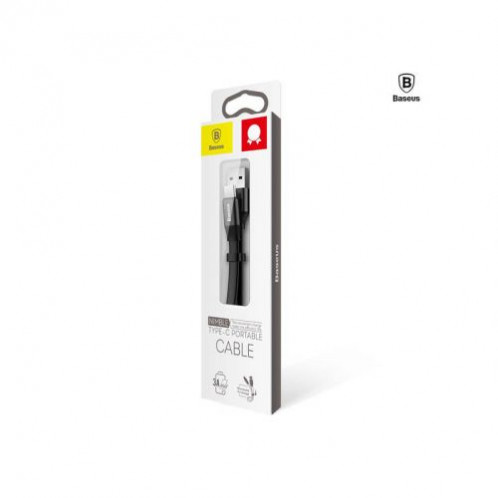 Baseus Type-C Nimble Cable Portable 2A 0.23m Black (CATMBJ-01) DA190471-03