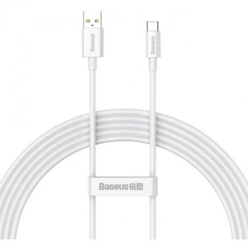 Baseus USB Type-C Superior Series 480Mbps 100W, 2m White (P10320102214-03) DA294423-02