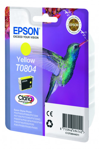 Epson jaune T 080 T 0804 529060-02