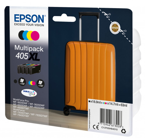 Epson DURABrite Ultra Multipack (4 couleurs) 405 XL T 05H6 576697-03