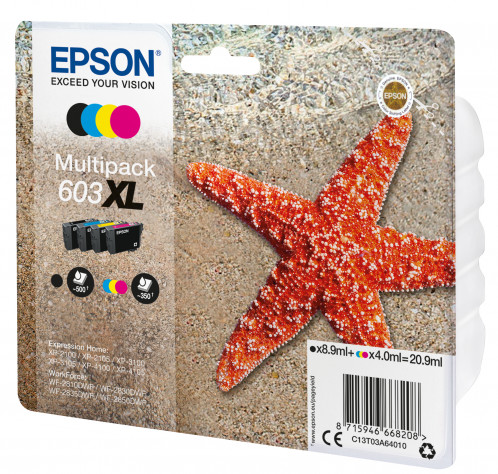 Epson Multipack 4 couleurs 603 XL T 03A6 490044-03