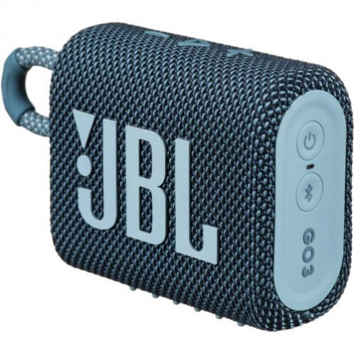 JBL Go 3 Bluetooth Wireless Speaker Blue EU DB2390579-05