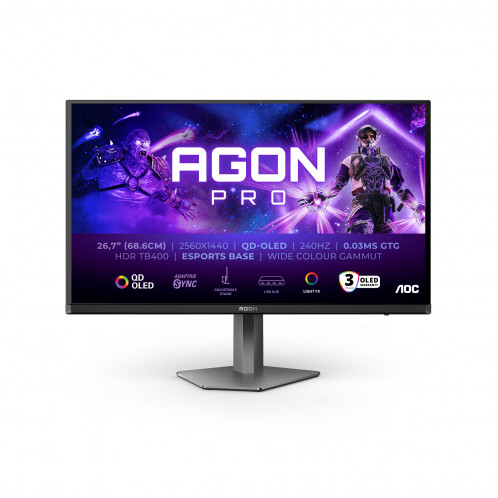 AOC Agon PRO AG276QZD2 Moniteur OLED QHD 27 100174-013