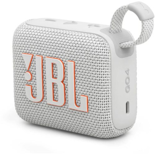 JBL Go 4 Bluetooth Wireless Speaker White EU DB3190676-04