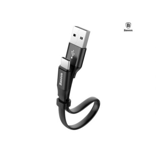 Baseus Type-C Nimble Cable Portable, 2A, 0.23m, Black (CATMBJ-01) DA190471-03
