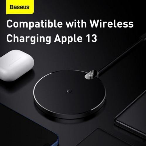 Baseus Wireless Charger Gen 2 Digital LED Display 15W Black (CCED000001) DA991903-017