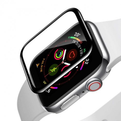 Baseus iWatch 0.2 mm, Full-screen curved T-Glass soft screen protector 44mm, Black (SGAPWA4-H01) DA18940-016