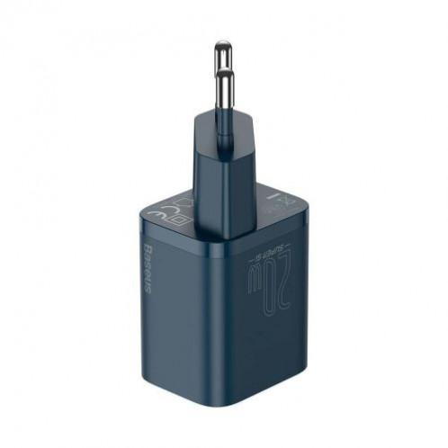 Baseus Travel Charger set Super Si 1C PD Fast charger 20W Blue EU (CCSUP-B03) DA69239-013