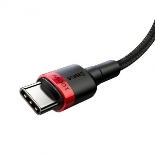 Baseus Type-C Type-C cable Cafule PD2.0 100W Flash charging (20V 5A) 2m Red/Black (CATKLF-AL91) DA393941-08