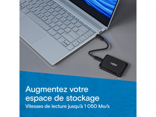 Disque SSD externe USB-C 4 To Crucial X9 DDECRL0016-04