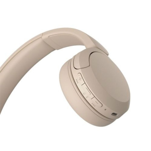 Sony WH-CH520 Bluetooth On-Ear Headphones BT 5.2, Beige EU DO2720284-06