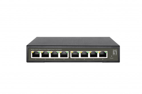 Level One GES-2108 8-Port Gigabit Smart Lite Switch 780075-05