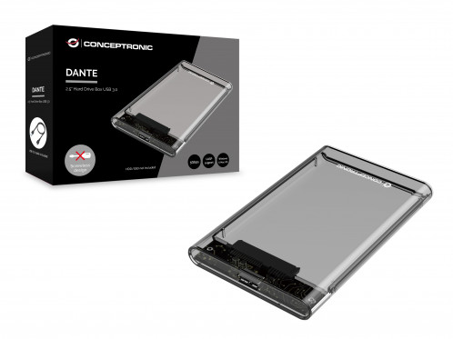 Conceptronic DANTE03T Boîtier externe p.disque dur 2,5 USB 3.0 883626-05