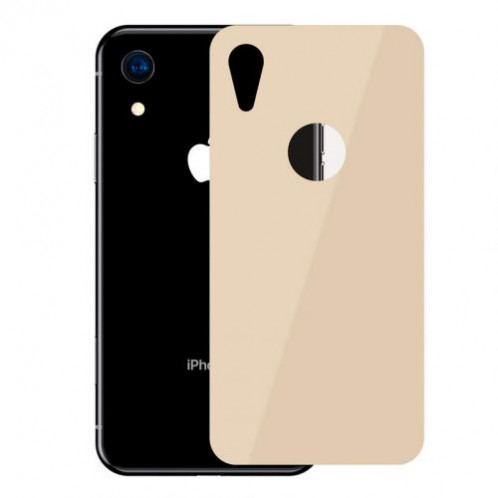 Baseus iPhone Xr 0.3 mm Full coverage curved T-Glass rear Protector Gold (SGAPIPH61-BM0V) DA012776-09