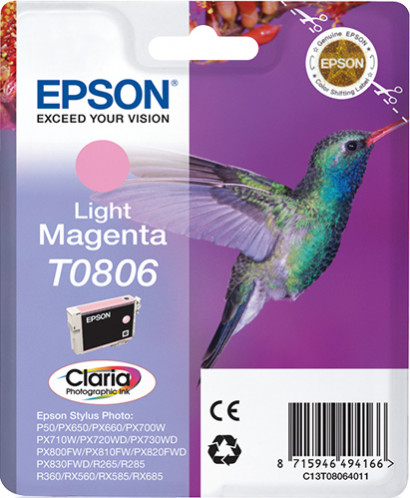 Epson light magenta T 080 T 0806 529088-04