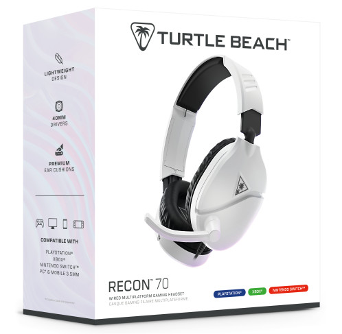 Turtle Beach Ear Force Recon 70P blanc 2024 170090-06