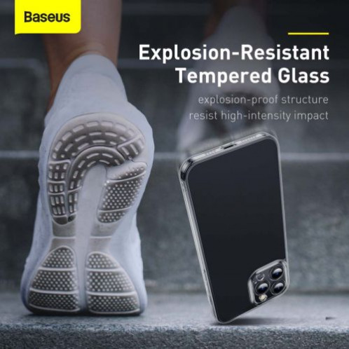 Baseus iPhone 13 Pro Max case Frosted Glass Protective Black (ARWS000501) DA150157-017